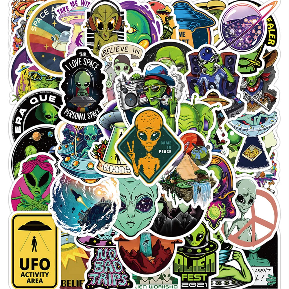 Alien Klistermärken 2